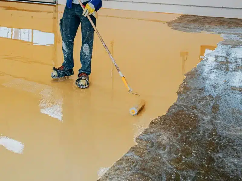 Epoxy Yellow Paint